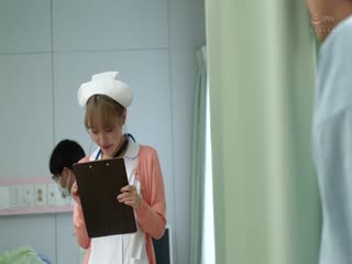 PPPE-231 ノーブラ巨乳ナースに乳首びんびんで誘惑され囁き淫語で痴女ってくる患者喰い21発精子ヌキ狂い看護